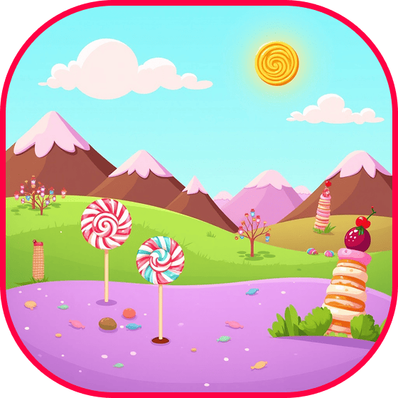 Pink candy kingdom
